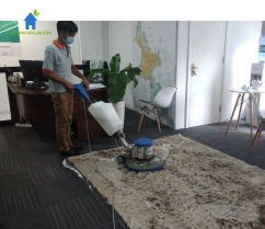 Dịch vụ giặt thảm văn phòng tại Tp.HCM- Dịch vụ vệ sinh YourCare
